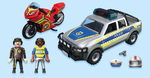 Playmobil City Action Αστυνομικό Όχημα Pickup και Μοτοσυκλέτα - 71875