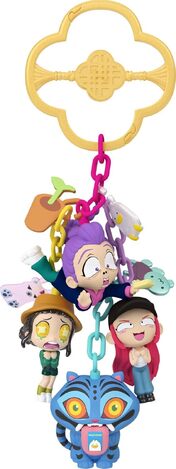 Kpop Demon Hunters Hello Friend Mini Collectible Surprise Keychain Figures - JRN57