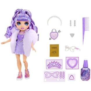 Kούκλα Raibow High Fashion Doll Creative Crystals Violet - 121404EUC