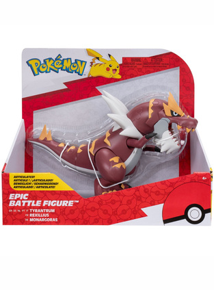 Pokemon Battle Feature Figure Tyrantrum 28cm - PKW3422