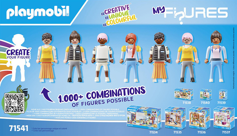 Playmobil My Life My Figures - Ώρα Για Ψώνια - 71541