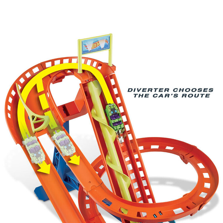 Hot Wheels City Πίστα Roller Coaster Rally - HJV69