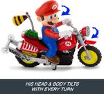 Hot Wheels Mario Wheelie Motocross RCBattery-Powered Vehicle - JML15