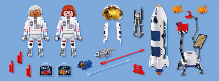 Playmobil Esa: Πύραυλος Εξερεύνησης Πλανήτη Άρη - 72011