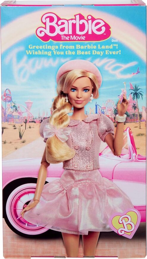 Barbie The Movie Pink Beret Collectible Doll - JBJ53
