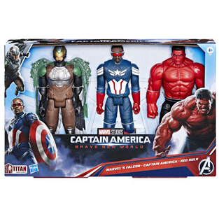 Captain America: Brave New World Titan Hero Series 3 Φιγούρες Δράσης 30 Εκ - F9295