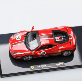 Hot Wheels Elite 1:43 Ferrari 458 Italia Challenge Limited Edition - X5504