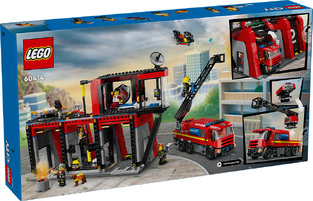 Lego City Fire Station With Fire Truck - 60414
