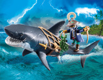 Playmobil Pirates Πειρατής Με Γιγαντιαίο Καρχαρία - 71793