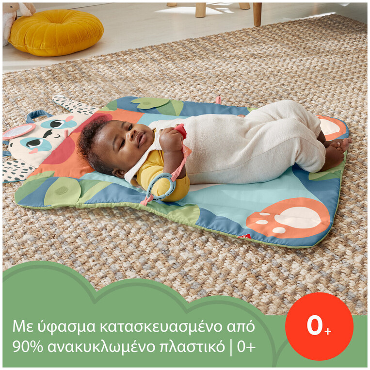 Fisher-Price Γυμναστήριο Και Στρώμα Παιχνιδιού Πάντα 3 Σε 1 - HKD65
