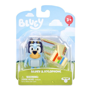 Bluey Φιγούρα με Αξεσουάρ - Bluey And Xylophone - BLY45000