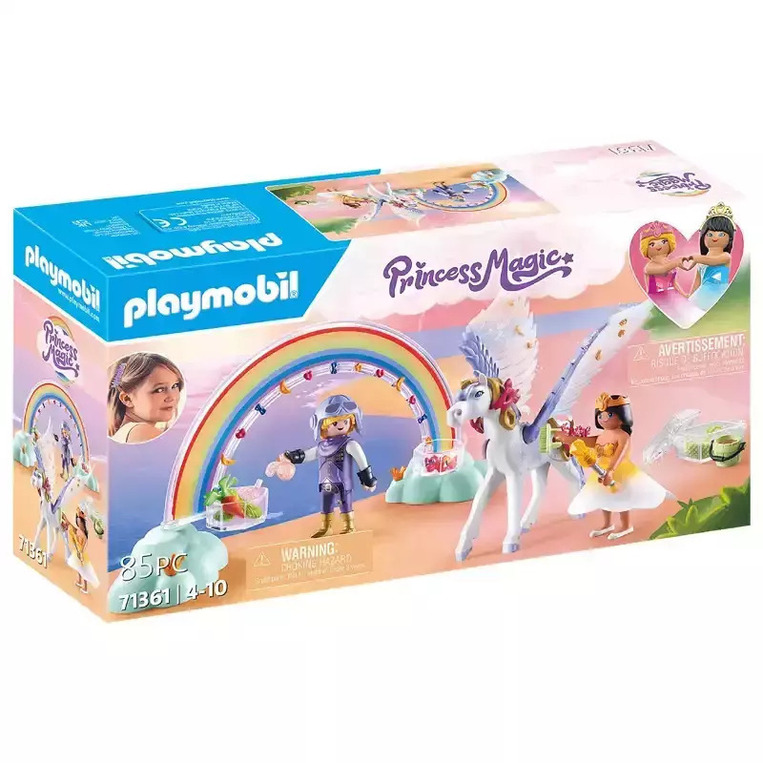 Playmobil Princess Magic Πήγασος και Πριγκίπισσες του Ουράνιου Τόξου - 71361