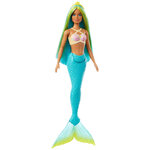 Barbie Νέα Γοργόνα Θαλασσί Ουρά - HRR03