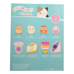 Squishmallows Micromallows 8Τμχ Λούτρινα 6Εκ.& Αξεσουάρ& Αξεσουάρ - SQMM0019