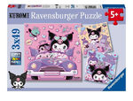 Ravensburger Puzzle: Kuromi 3x49pcs - 12004332