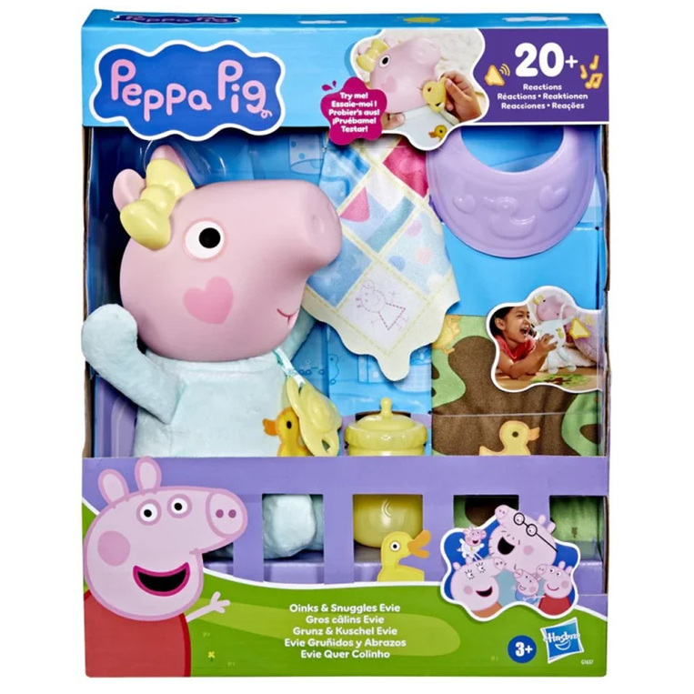 Peppa Pig Oinks Kαι Snuggles Evie Διαδραστική Κούκλα Μωρό - G1637