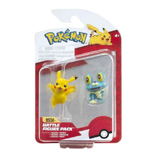Pokemon: Battle Figures 2-Pack – Pikachu & Froakie - PKW4071