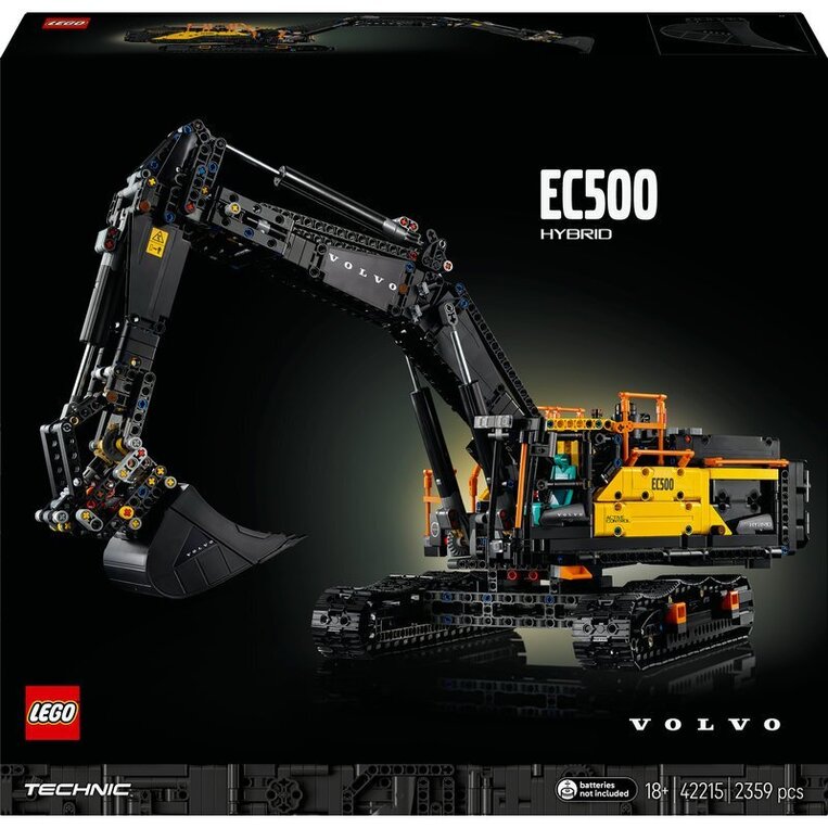 LEGO Technic Volvo Ec500 Hybrid Excavator - 42215 
