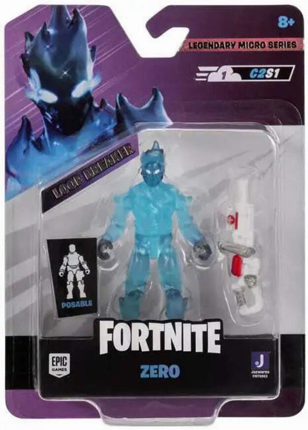 Fortnite Μονή Φιγούρα 6,5cm Με Όπλο Zero - FNT0963