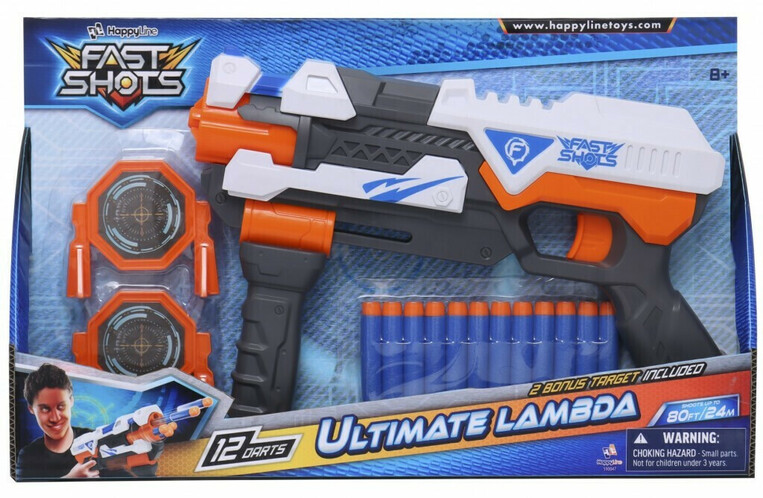 Fast Shots Ultimate Lambda With 12 Darts And 2 Targets - 590047