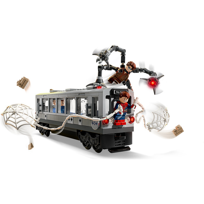 LEGO Marvel Spider-Man vs. Doc Ock Subway Train Scene - 76321 