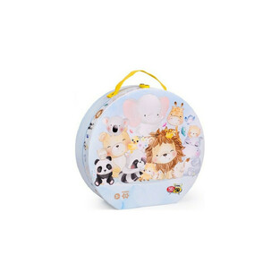 50/50 Games Παζλ Ζωάκια Φιλίας Βαλιτσάκι 24 Τεμ. - 505321