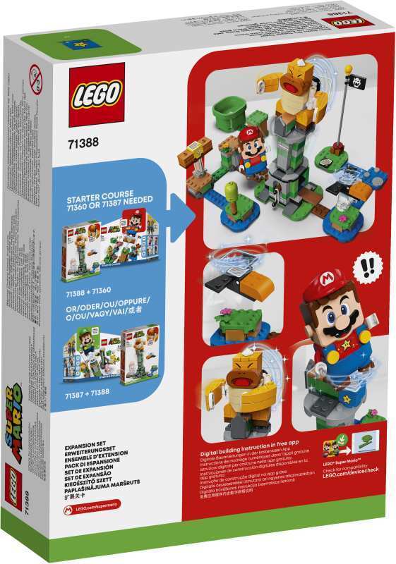 Super Mario Boss Sumo Bro Topple Tower Expansion Set - 71388 