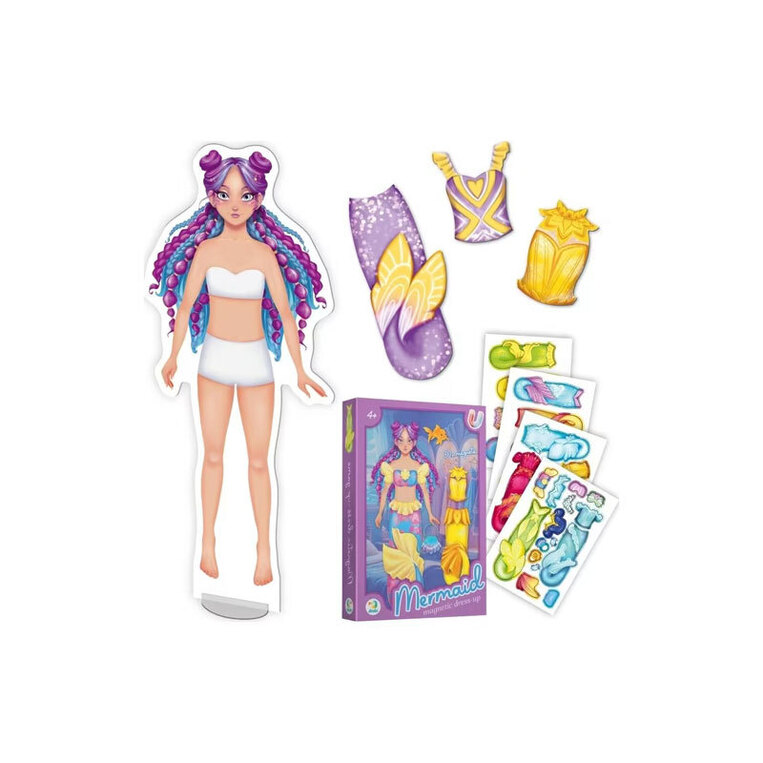 Magnetic Dress-up Mermaid Mε 30+ Μαγνήτες - 200314