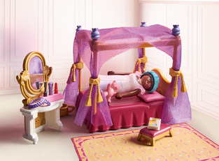Playmobil Princess Magic Βασιλικό Υπνοδωμάτιο Με Βεστιάριο - 71847