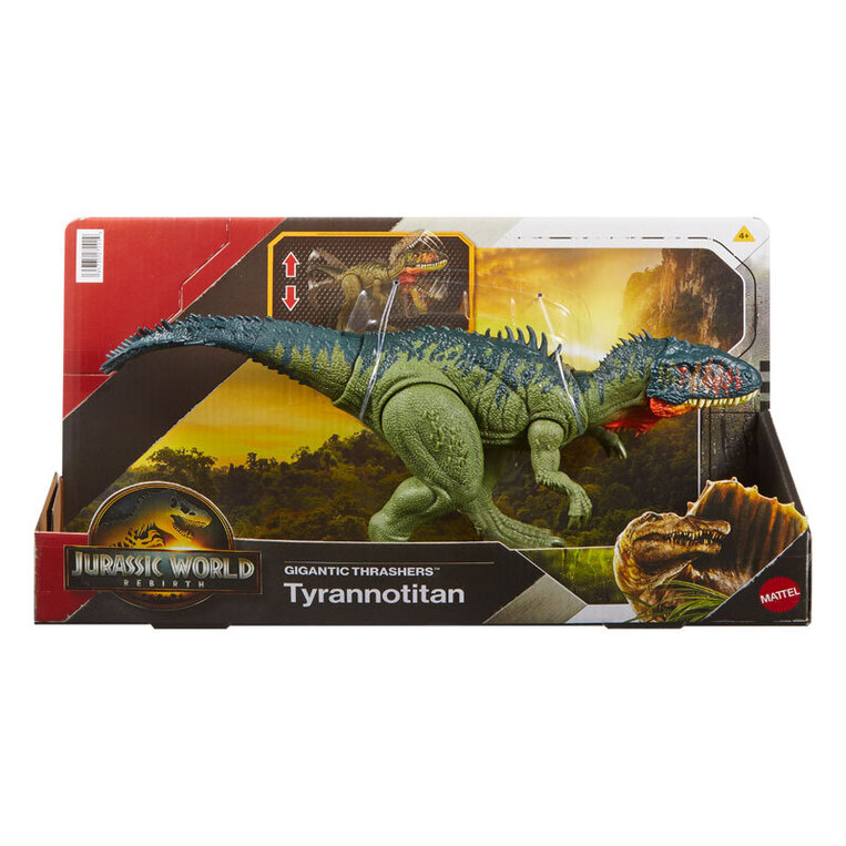 Jurassic World Rebirth: Gigantic Thrashers - Tyrannotitan - JCL75