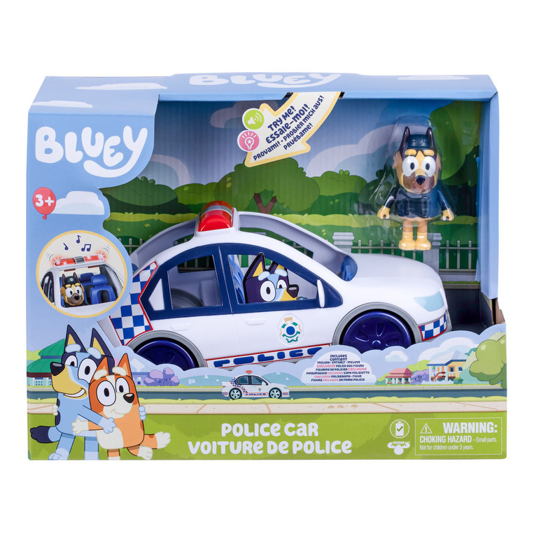 Bluey & Family Police Car - BLY19202