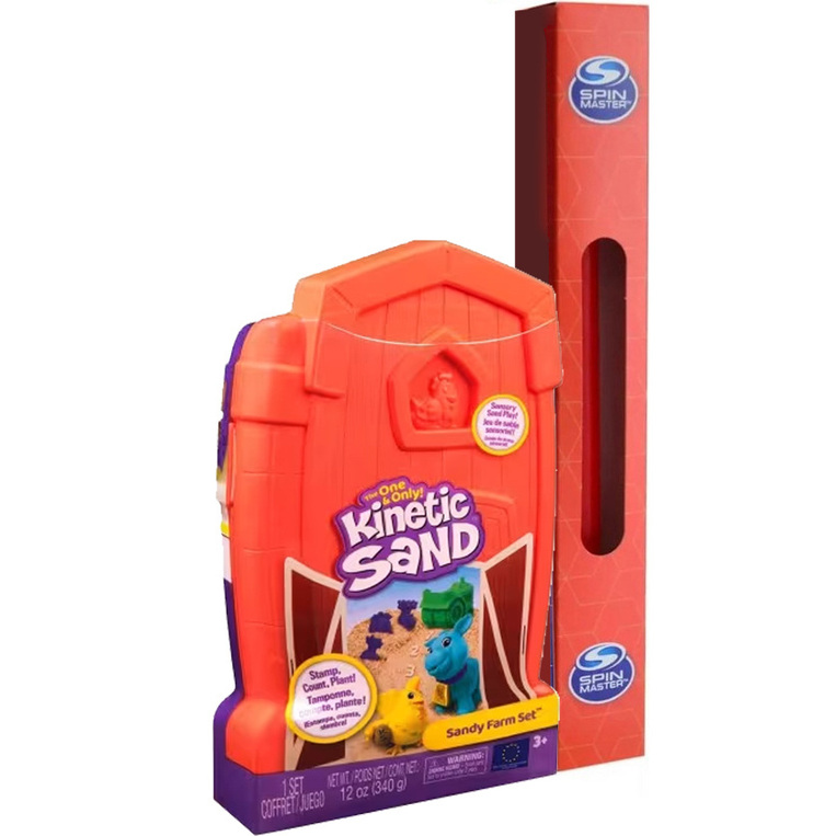 Παιχνιδολαμπάδα Kinetic Sand Σετ Φάρμας - 6072781L