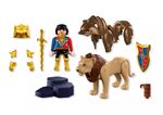 Playmobil Knights Χρυσός Ιππότης Με Λιοντάρι - 72212