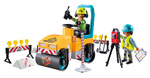 Playmobil Action Heroes Οδοστρωτήρας Και Εργάτες - 71751