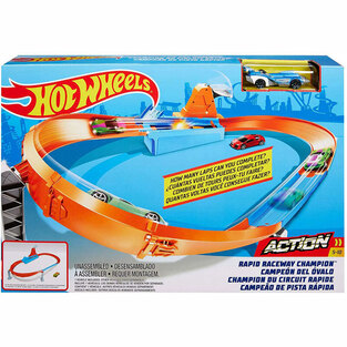 Hot Wheels Αγωνιστική Πίστα Rapid Raceway Champion - GJM75