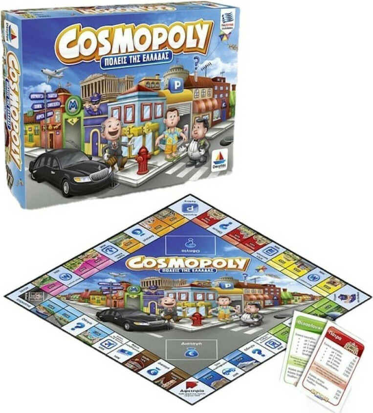 Επιτραπέζιο Cosmopoly Πόλεις της Ελλάδας - 100556