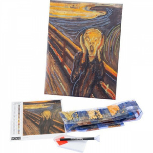 Diamantiny Ψηφιδωτό με Διαμάντια - The Scream - GRAF96708