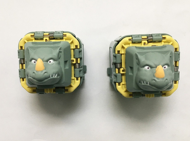 Battle Cubes Χελωνονιντζάκια Donatello Vs Rocksteady - BATC700NT-DR