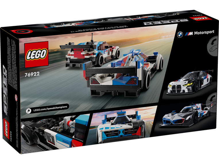 Lego BMW M4 GT3 & BMW M Hybrid V8 Race Cars - 76922