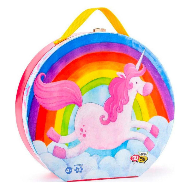 50/50 Games Παζλ Μονόκερος Βαλιτσάκι 48 Τεμ. - 505313