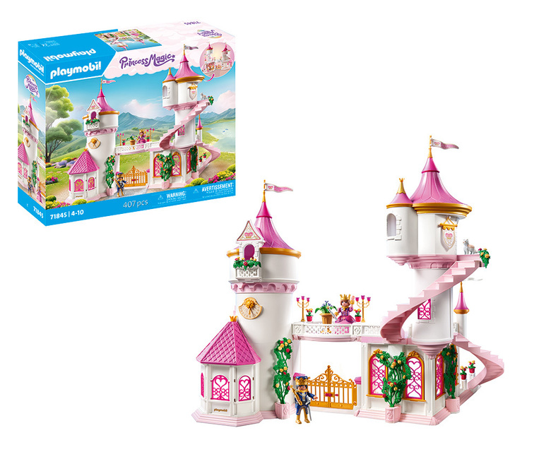 Playmobil Princess Magic Παραμυθένιο Παλάτι Με Βασιλιά Και Βασίλισσα - 71845