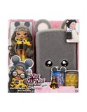 Na! Na! Na! Surprise Mini Backpack Playset- Grey Mouse - 592334EUC