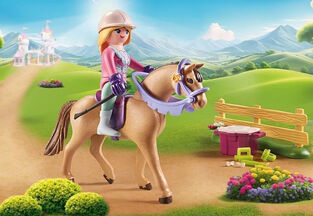 Playmobil Princess Magic Starter Pack Πριγκίπισσα Με Άλογο Ιππασίας - 71801
