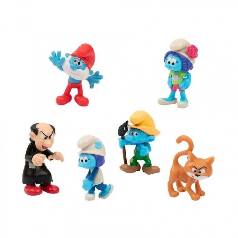 Στρουμφάκια Σετ Mε 6 Φιγούρες 5,5εκ. - PUF46000