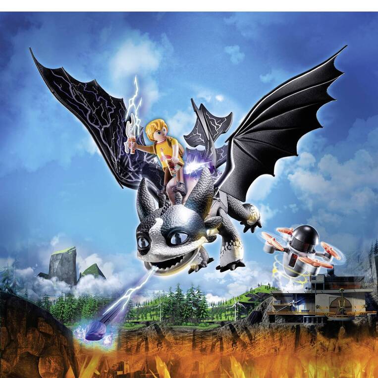 Playmobil Dragons: The Nine Realms  Thunder Και Tom - 71081