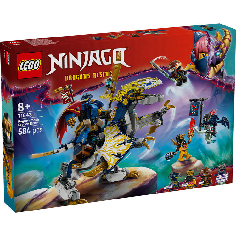 LEGO Ninjago Rogue’s Mech Dragon Rider - 71843