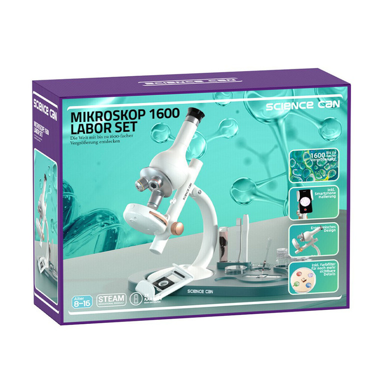 Top Bright Παιδικό Μικροσκόπιο 1600 Lab Set - 460117