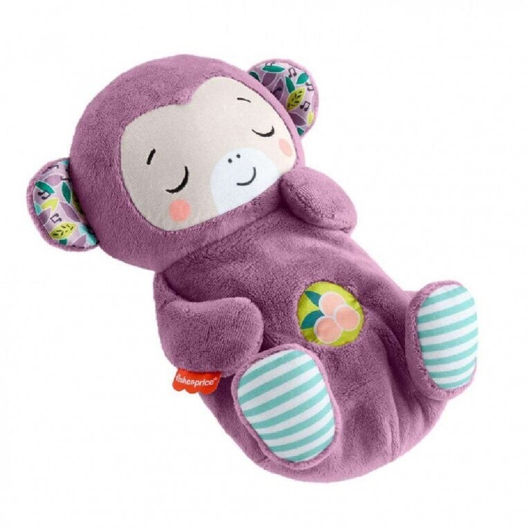 Fisher-Price Μαϊμουδάκι Αγκαλιάς Mε Κίνηση Αναπνοής Kαι Μουσική - JLH41