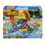 Hot Wheels Monster Trucks - Πίστα Λουπ Με Καρχαρια - JFR08