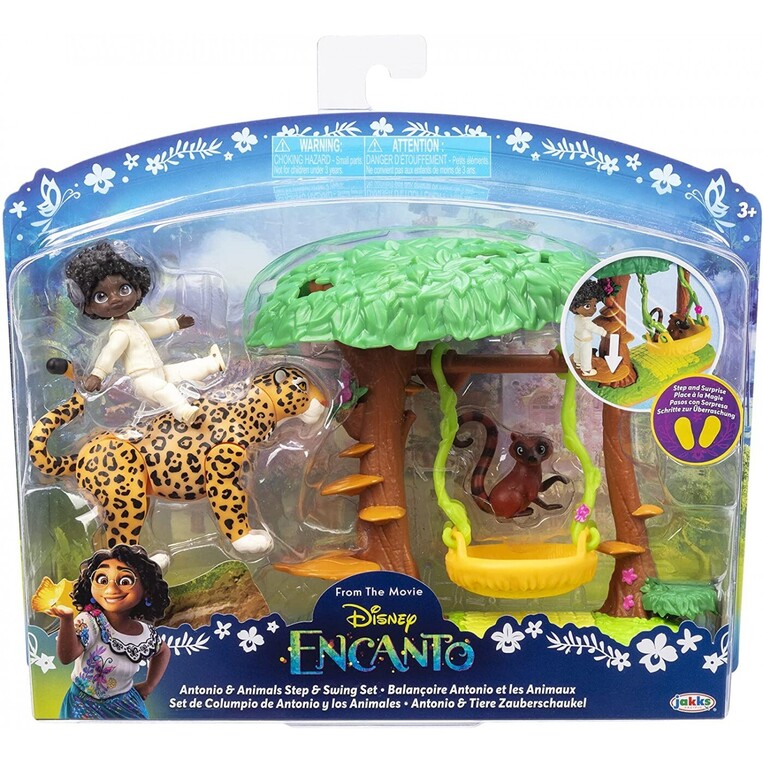 Disney Encanto Antonio's Animal Swing Playset With Jaguar Figure - JPA21959
